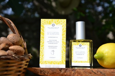 Huile bio pour le corps amande citron de Mallorca 50 ml